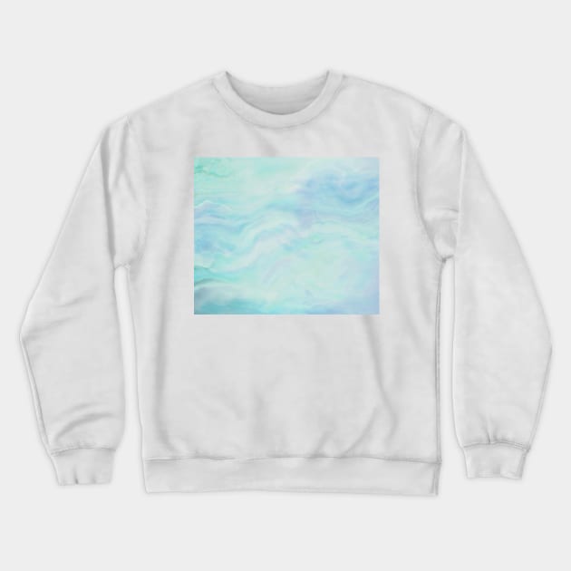 Fantasy skies opal Crewneck Sweatshirt by RoseAesthetic